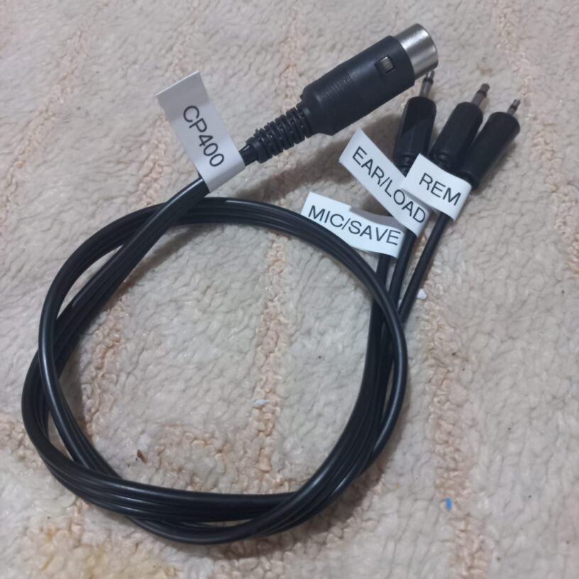 Cabo Gravador Cassete – CP400 / MSX